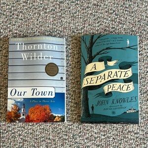 Our Town and A Separate Peace Books